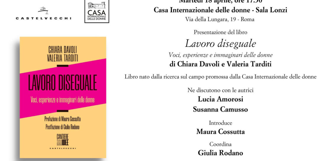 Roma Lavoro Diseguale Di Chiara Davoli E Valeria Arditi Noi Donne Roma Lavoro Diseguale Di Chiara Davoli E Valeria Arditi Noi Donne